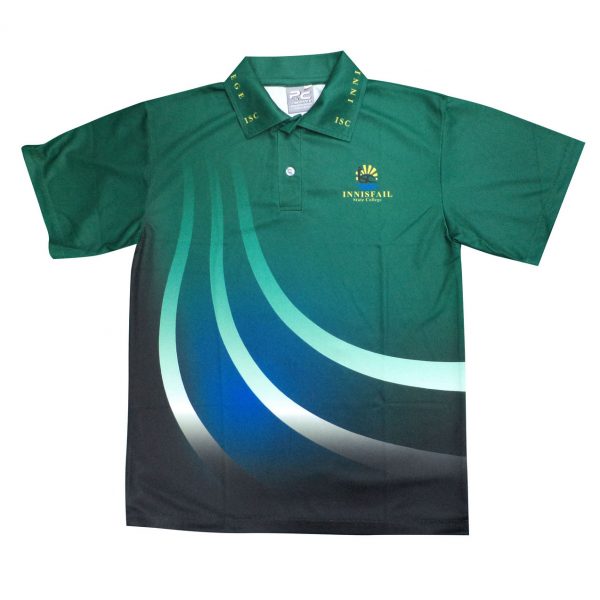 Sublimated Polo Shirt Front View